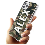 Classic Green Camo Slim TPU Phone Case for iPhone 11 Pro Max