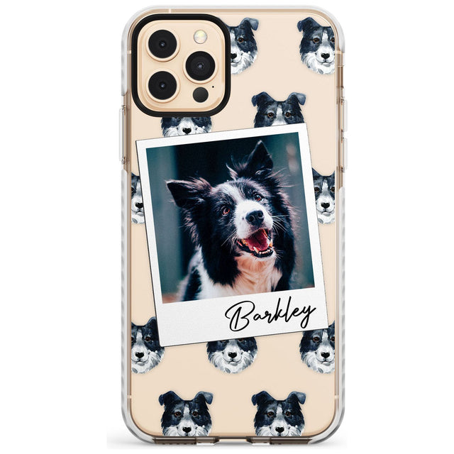 Border Collie - Custom Dog Photo Slim TPU Phone Case for iPhone 11 Pro Max