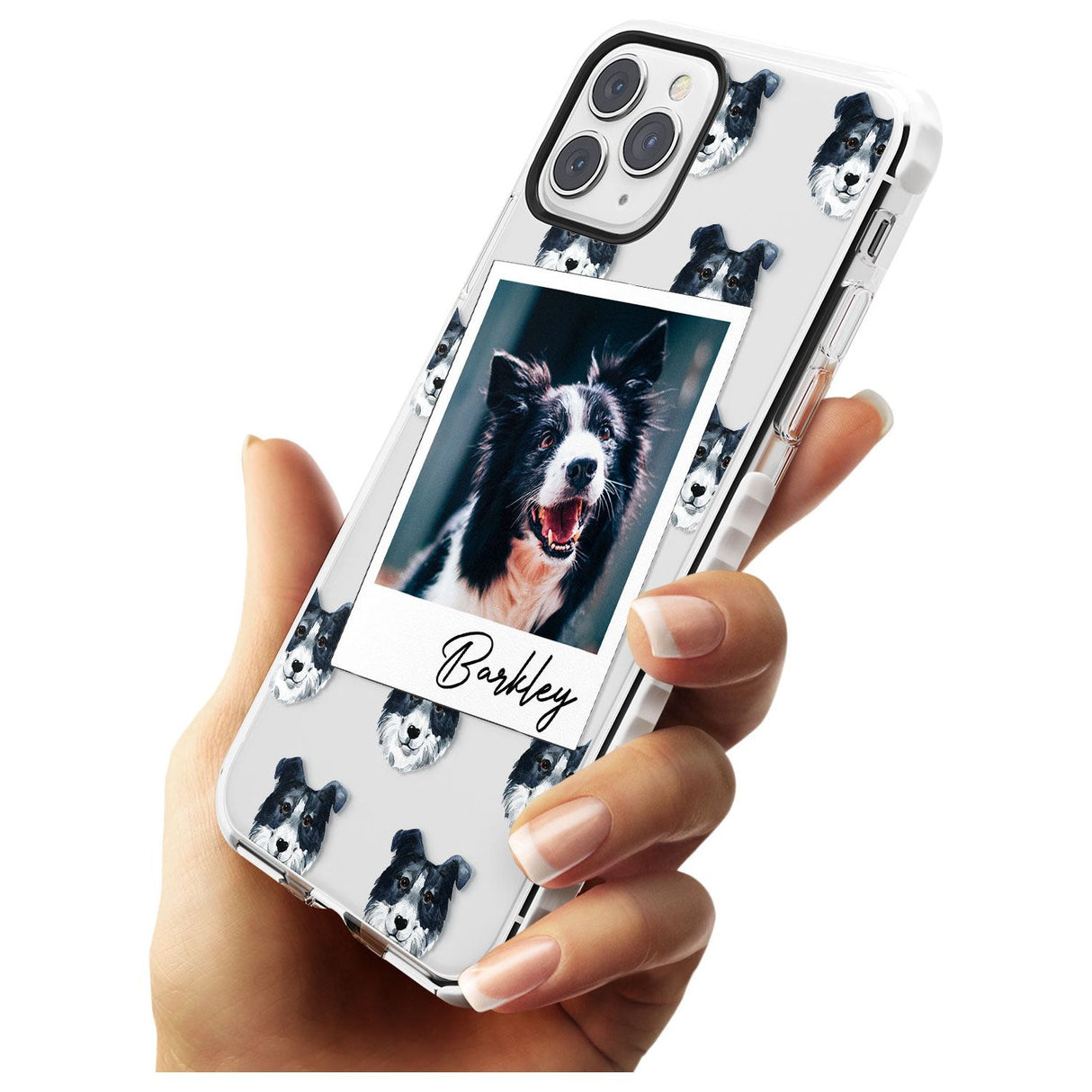 Border Collie - Custom Dog Photo Slim TPU Phone Case for iPhone 11 Pro Max