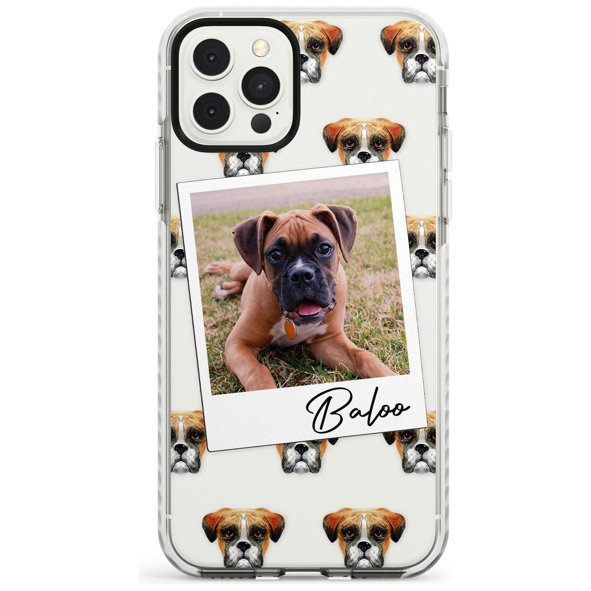 Boxer - Custom Dog Photo Slim TPU Phone Case for iPhone 11 Pro Max