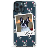 French Bulldog, Black & White - Custom Dog Photo Slim TPU Phone Case for iPhone 11 Pro Max