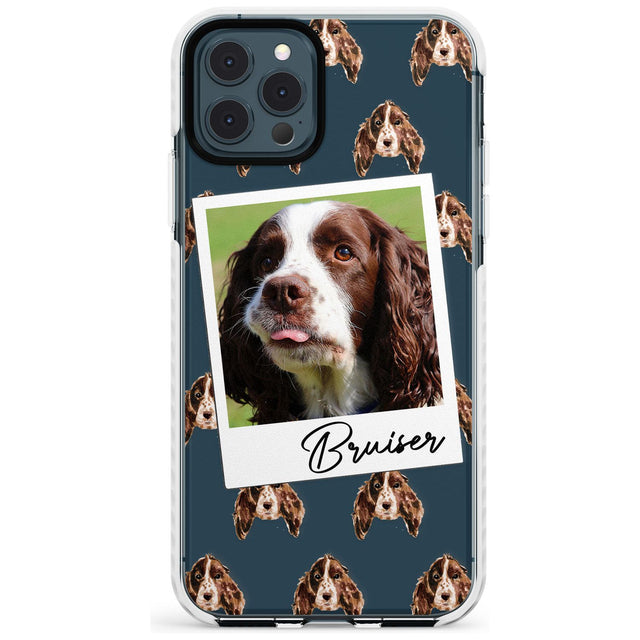 Springer Spaniel - Custom Dog Photo Slim TPU Phone Case for iPhone 11 Pro Max