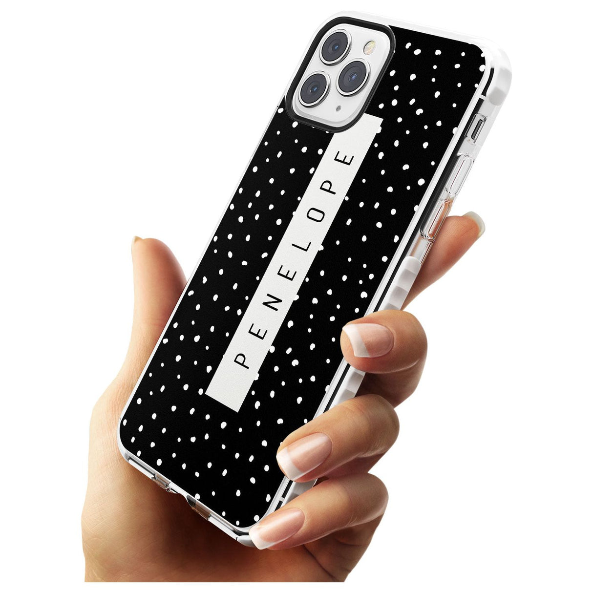 Custom Black Dots iPhone Case   Custom Phone Case - Case Warehouse