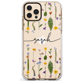 Custom Wildflower Lines Slim TPU Phone Case for iPhone 11 Pro Max