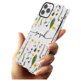 Custom Wildflower Lines Slim TPU Phone Case for iPhone 11 Pro Max