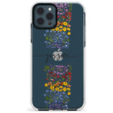 Custom Wildflower Stripe Slim TPU Phone Case for iPhone 11 Pro Max