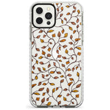 Personalised Autumn Leaves Pattern Impact Phone Case for iPhone 11 Pro Max