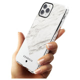 White Marble iPhone Case   Custom Phone Case - Case Warehouse