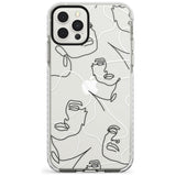 Personalised Abstract Faces Impact Phone Case for iPhone 11, iphone 12