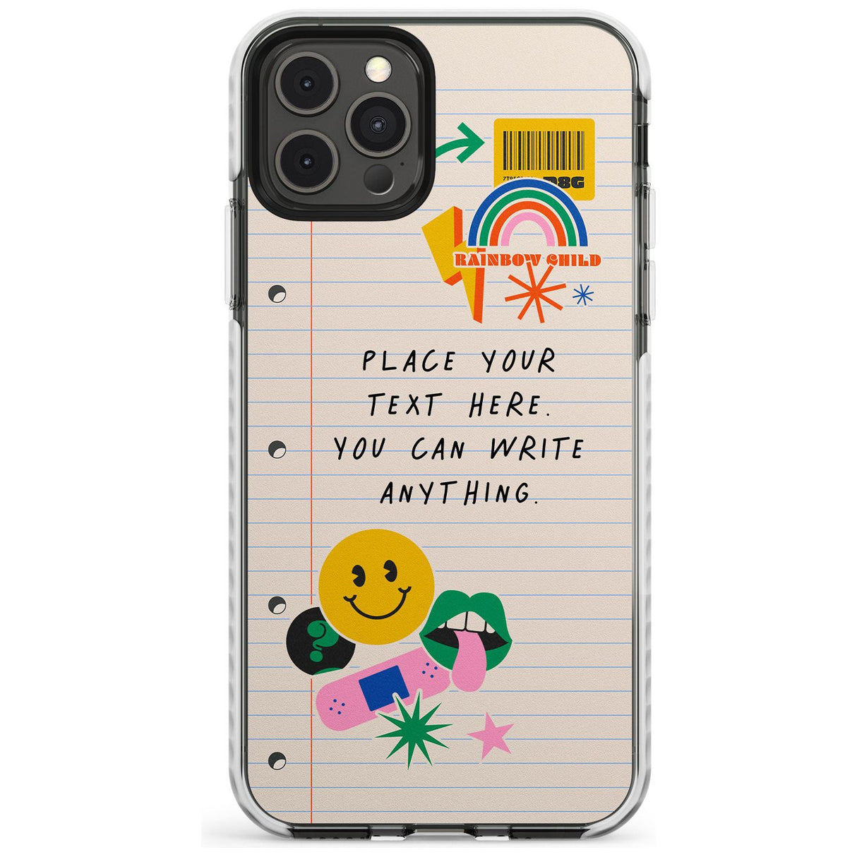 Custom Nostalgia Sticker Mix #1 Slim TPU Phone Case for iPhone 11 Pro Max