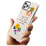 Custom Nostalgia Sticker Mix #1 Slim TPU Phone Case for iPhone 11 Pro Max