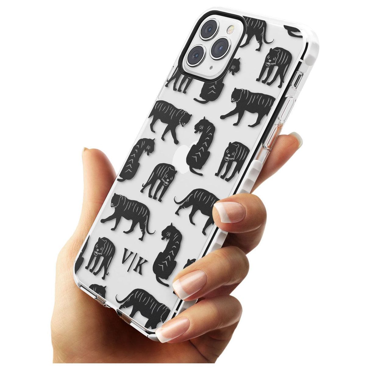 Tiger Silhouettes iPhone Case   Custom Phone Case - Case Warehouse