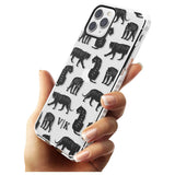 Tiger Silhouettes iPhone Case   Custom Phone Case - Case Warehouse