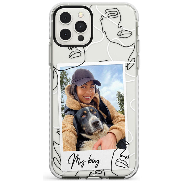 Personalised Snake Instant Photo Impact Phone Case for iPhone 11, iphone 12