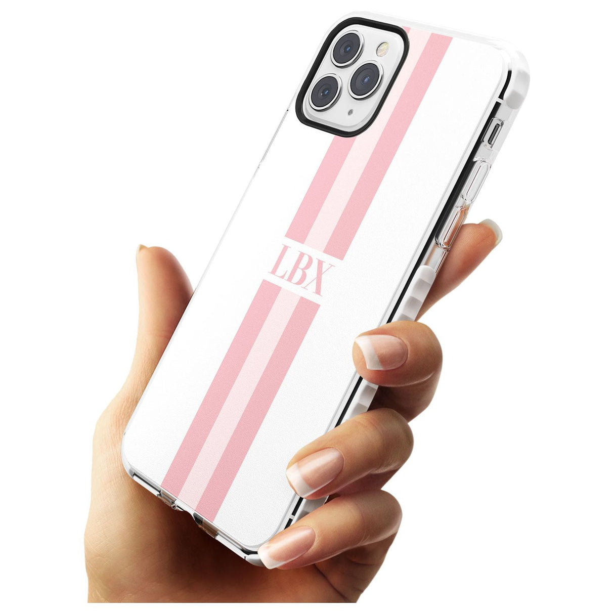 Minimal Pink Stripes iPhone Case   Custom Phone Case - Case Warehouse