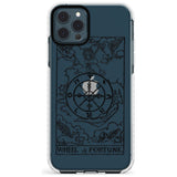 Wheel of Fortune Tarot Card - Transparent Slim TPU Phone Case for iPhone 11 Pro Max