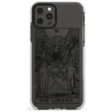 The Lovers Tarot Card - Transparent Slim TPU Phone Case for iPhone 11 Pro Max