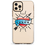 Custom Heart Tattoo Slim TPU Phone Case for iPhone 11 Pro Max