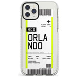 Orlando Boarding Pass iPhone Case  Impact Case Custom Phone Case - Case Warehouse