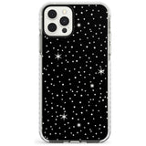 Celestial  Cut-Out Stars Phone Case iPhone 11 Pro Max / Impact Case,iPhone 11 Pro / Impact Case,iPhone 12 Pro / Impact Case,iPhone 12 Pro Max / Impact Case Blanc Space