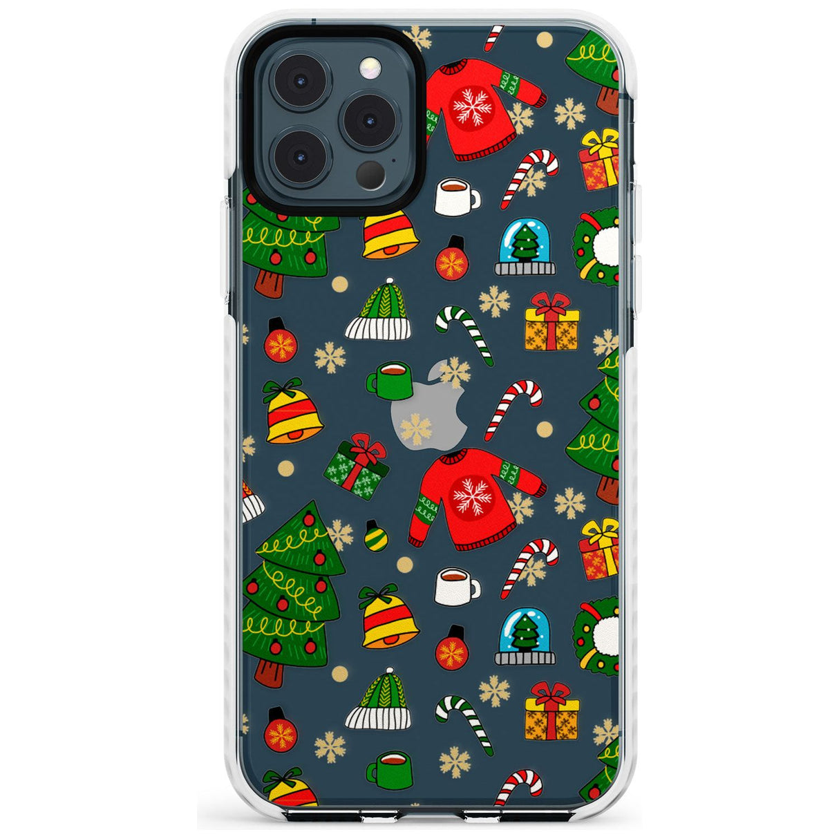 Christmas Mixture Pattern Impact Phone Case for iPhone 11 Pro Max