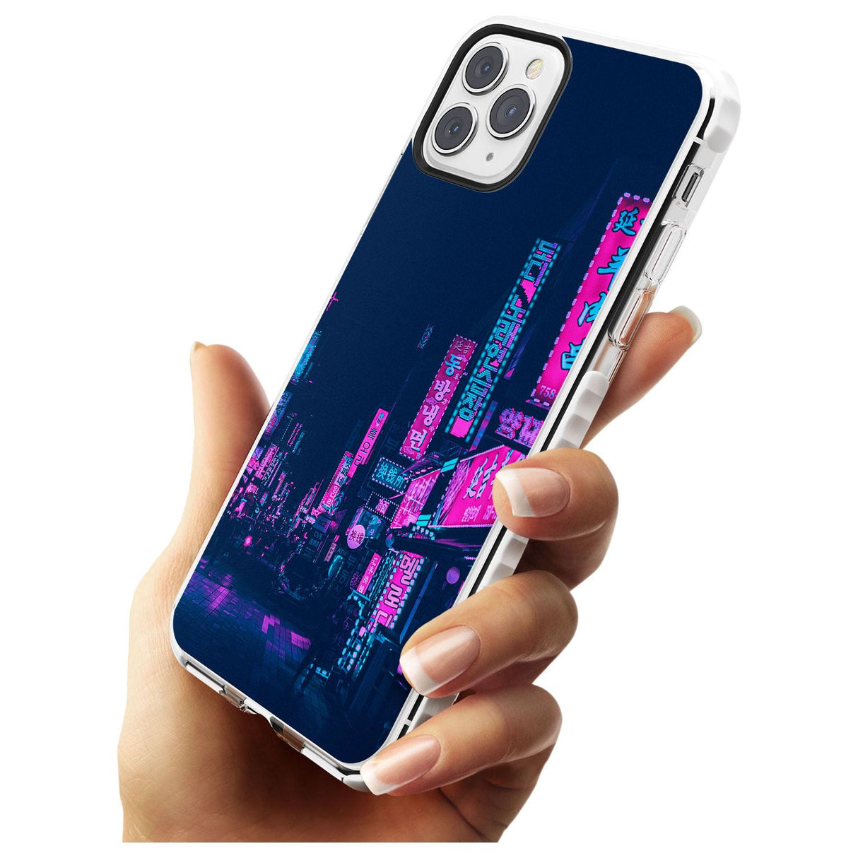 Pink & Turquoise - Neon Cities iPhone Case   Phone Case - Case Warehouse