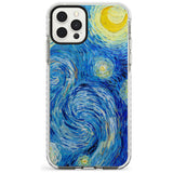 The Starry Night by Vincent Van Gogh Slim TPU Phone Case for iPhone 11 Pro Max