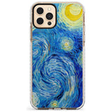 The Starry Night by Vincent Van Gogh Slim TPU Phone Case for iPhone 11 Pro Max