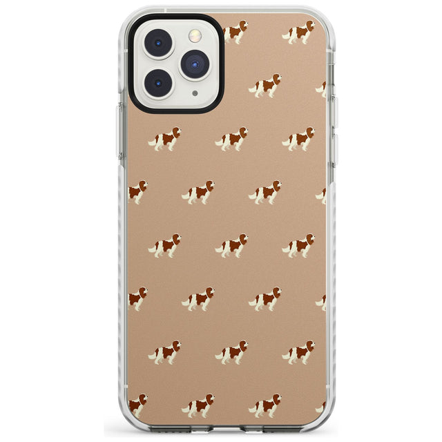 Cavalier King Charles Spaniel Pattern Impact Phone Case for iPhone 11 Pro Max