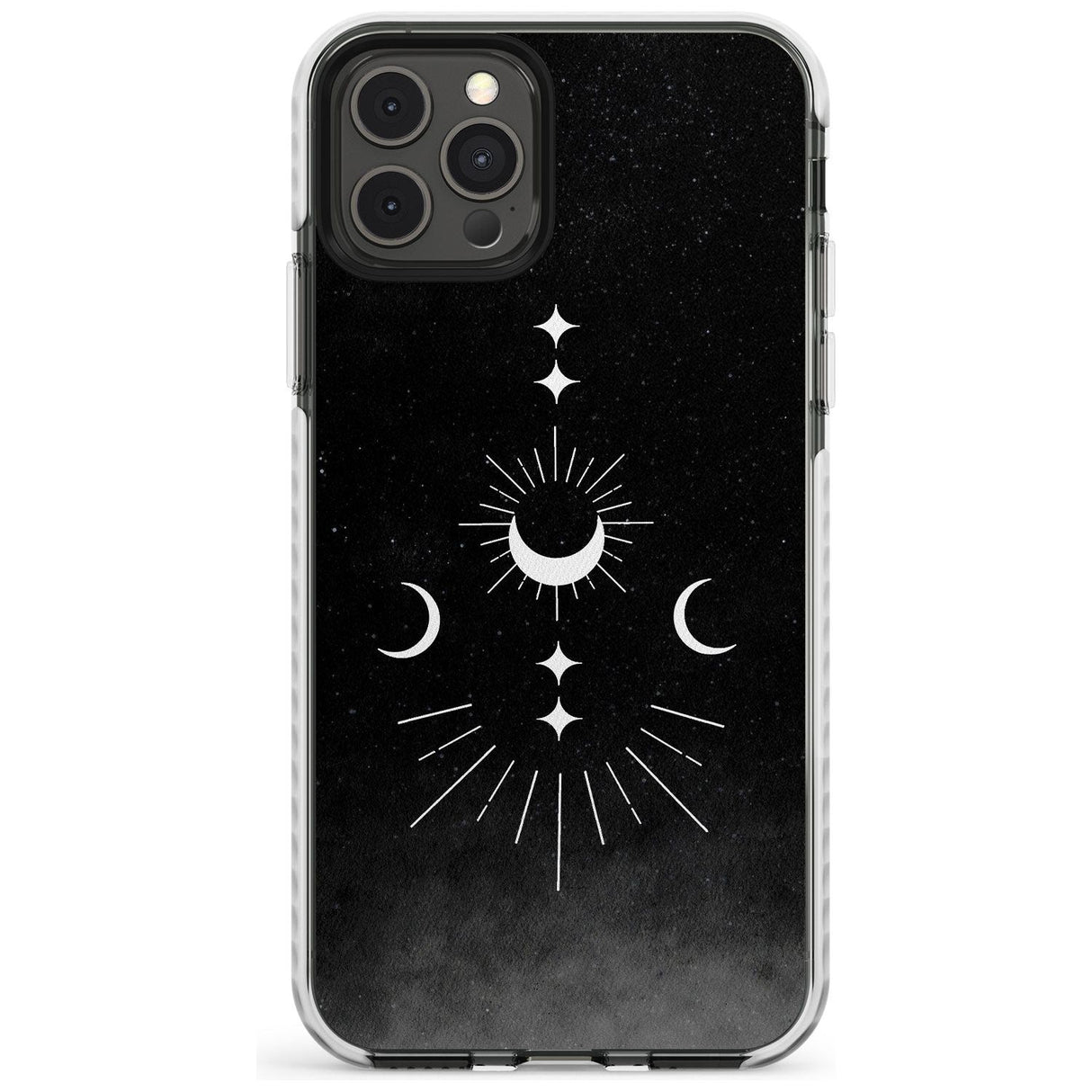 Small Moon Mandala Slim TPU Phone Case for iPhone 11 Pro Max