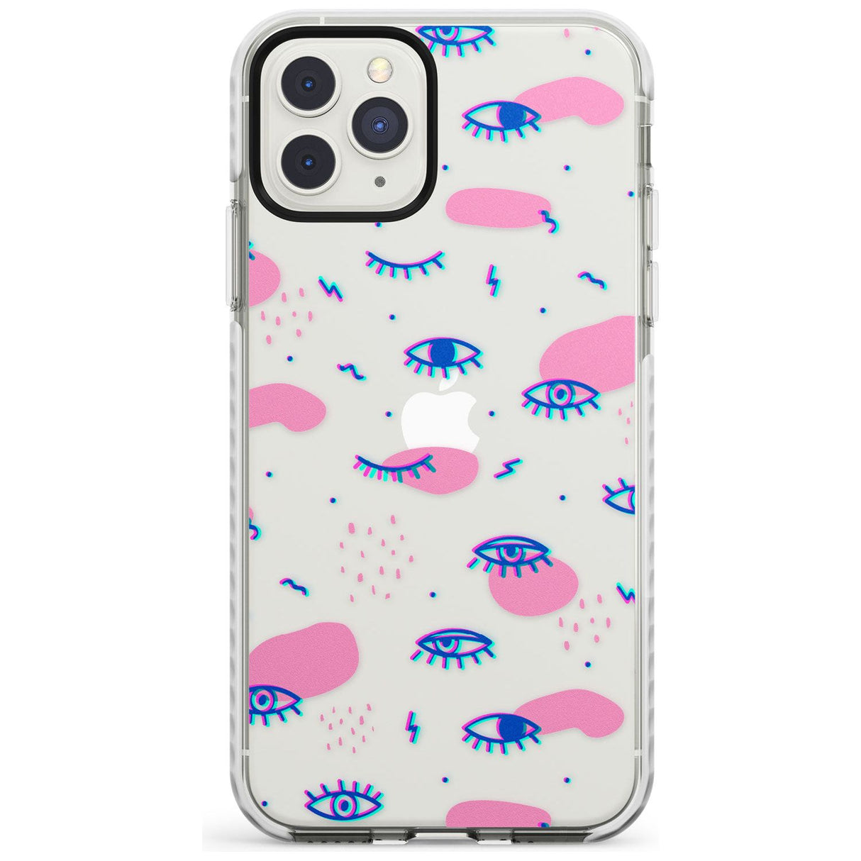 Pink Eye Blotches iPhone Case  Impact Case Phone Case - Case Warehouse