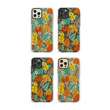 Abstract Leaves Impact Phone Case for iPhone 11, iphone 12