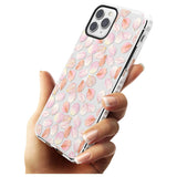 Pink Petals Transparent Design Impact Phone Case for iPhone 11 Pro Max