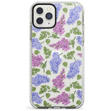 Purple Blossoms Transparent Floral