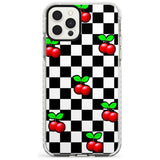 Checkered Cherry Impact Phone Case for iPhone 11 Pro Max