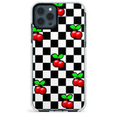 Checkered Cherry Impact Phone Case for iPhone 11 Pro Max