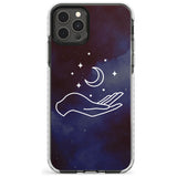 Floating Moon Above Hand Slim TPU Phone Case for iPhone 11 Pro Max