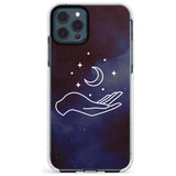 Floating Moon Above Hand Slim TPU Phone Case for iPhone 11 Pro Max