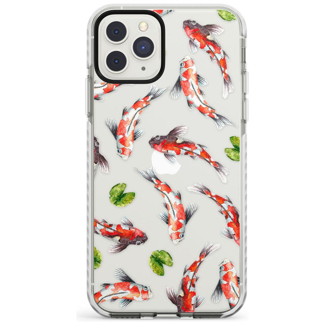 Koi Fish Japanese Watercolour iPhone Case  Impact Case Phone Case - Case Warehouse