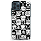 Checkerboard Heads Impact Phone Case for iPhone 11 Pro Max