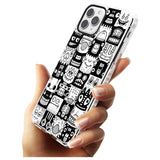 Checkerboard Heads Impact Phone Case for iPhone 11 Pro Max