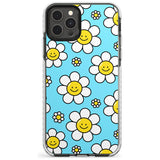 Daisy Faces Kawaii Pattern Impact Phone Case for iPhone 11 Pro Max