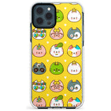 Mythical Cats Kawaii Pattern Impact Phone Case for iPhone 11 Pro Max