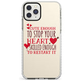 Medical Design Cute Enough to Stop Your Heart Impact Phone Case for iPhone 11 Pro Max