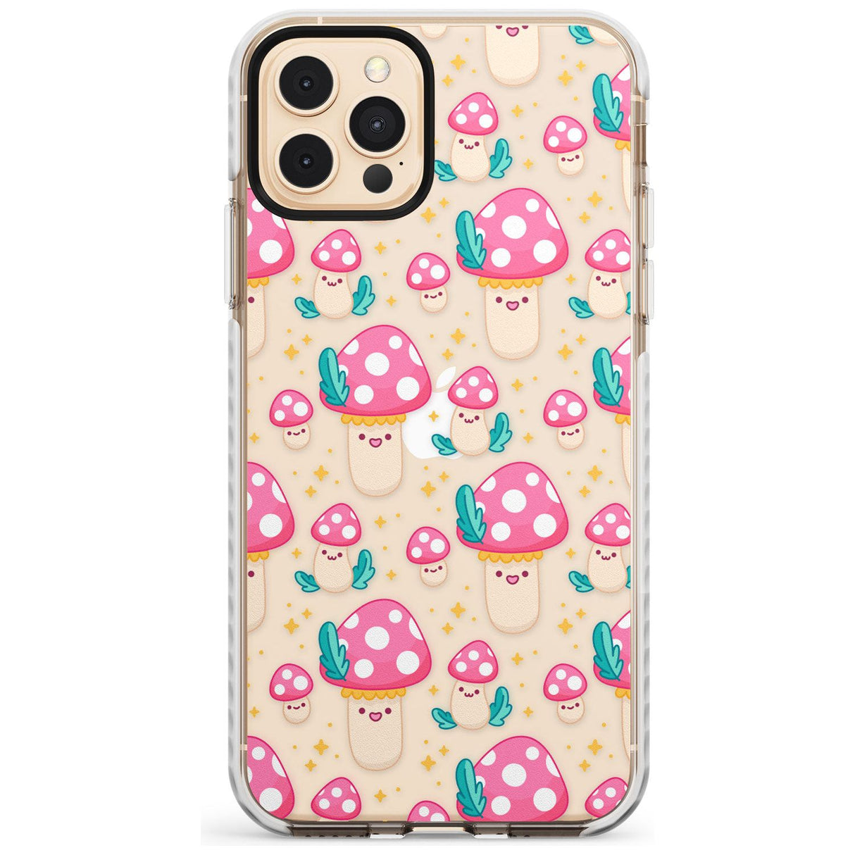 Cute Mushrooms Pattern Impact Phone Case for iPhone 11 Pro Max