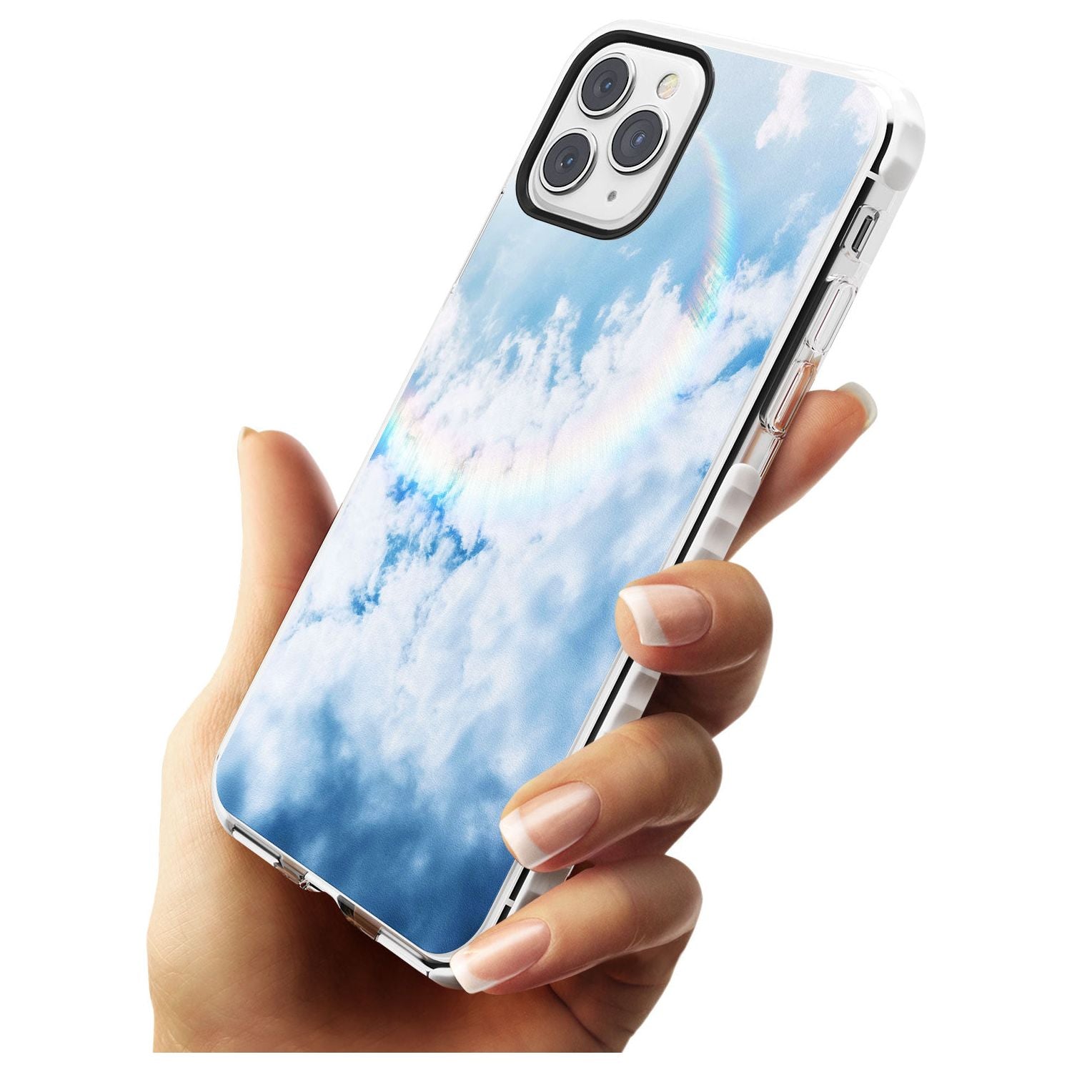 Rainbow Light Flare Photograph Impact Phone Case for iPhone 11 Pro Max