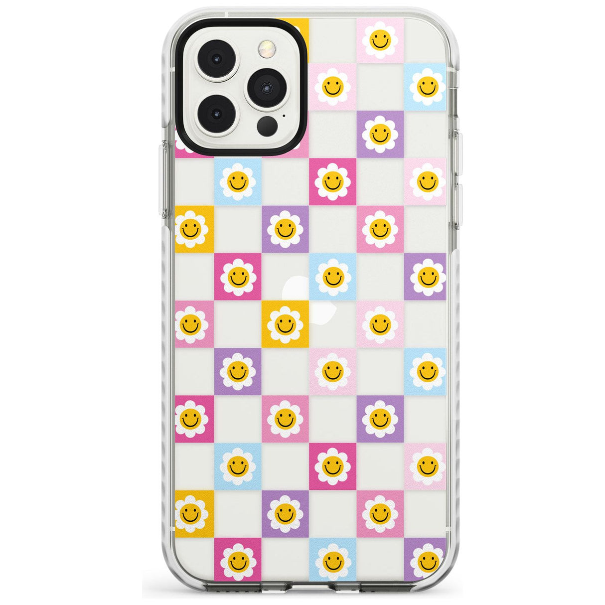 Daisy Squares Pattern Impact Phone Case for iPhone 11 Pro Max