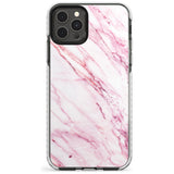 White & Pink Onyx Marble Texture Slim TPU Phone Case for iPhone 11 Pro Max