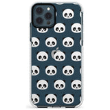 Panda Face Pattern Slim TPU Phone Case for iPhone 11 Pro Max