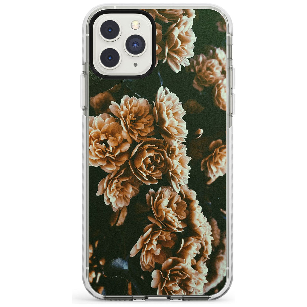 White Peonies - Real Floral Photographs Impact Phone Case for iPhone 11 Pro Max